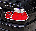 Хромированные накладки на задние фонари E46, фото 2
