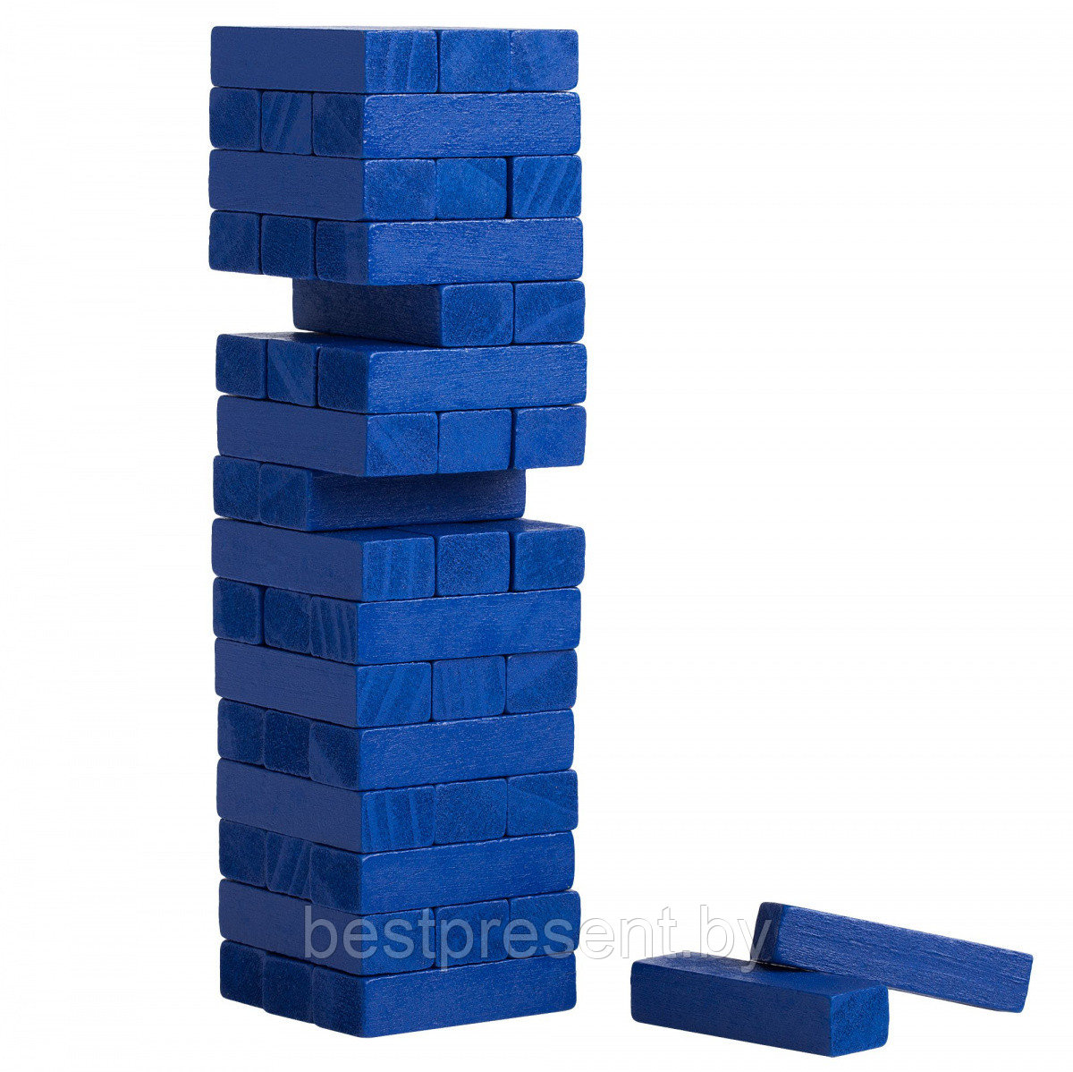Игра «Деревянная башня мини», синяя - фото 1 - id-p222288028