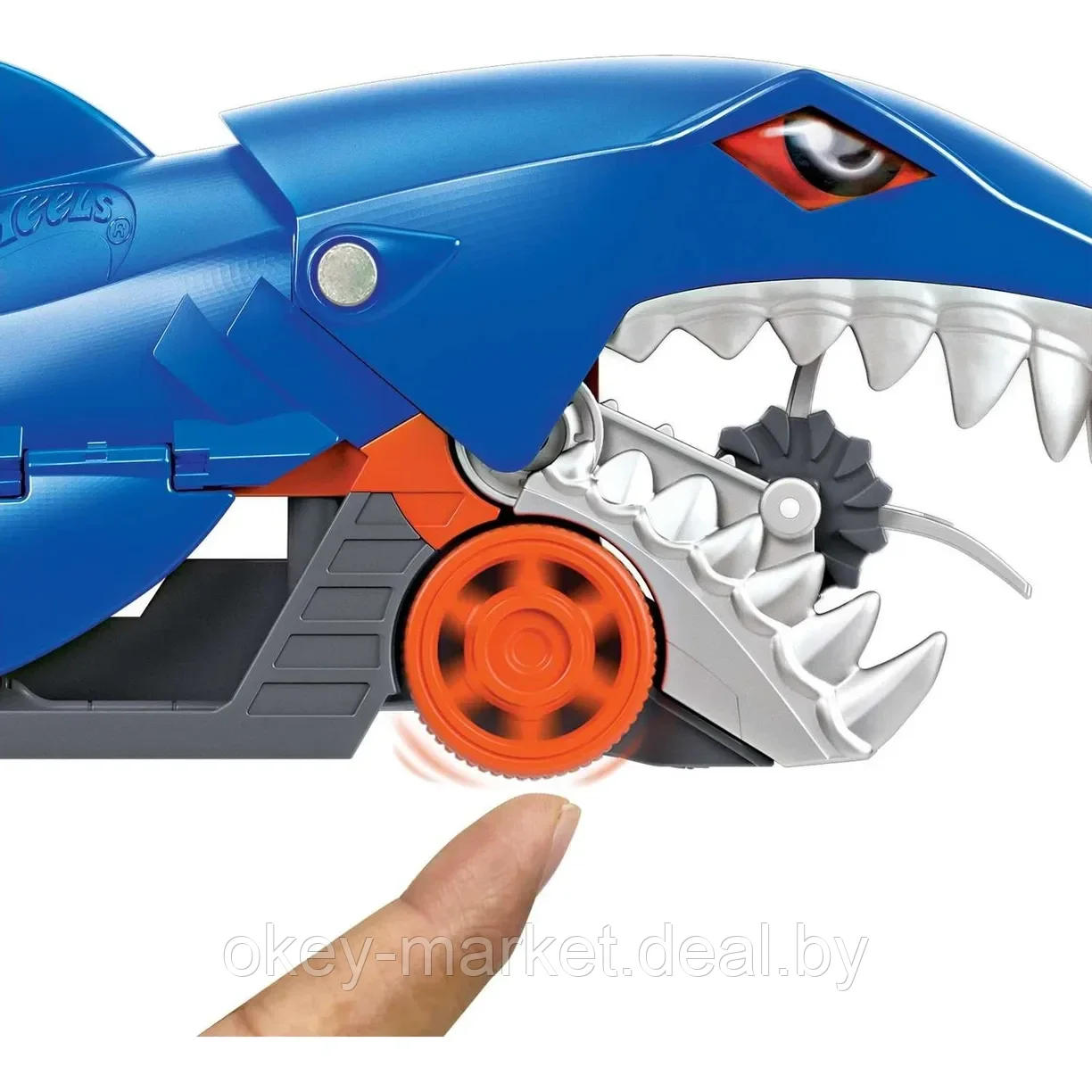 Набор игровой Hot Wheels Грузовик Голодная акула-транспортер GVG36 - фото 4 - id-p109245495