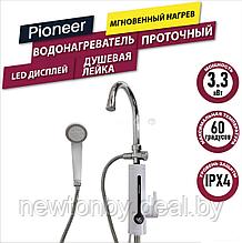 Проточный электрический водонагреватель кран+душ Pioneer WH657SH