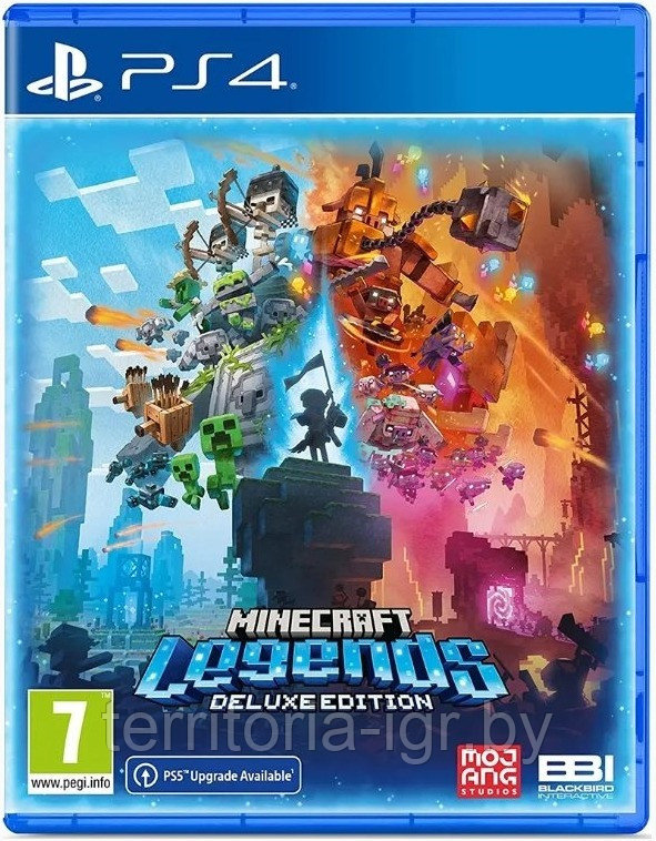 Minecraft Legends. Deluxe Edition PS4 (Русская версия) - фото 1 - id-p222293995
