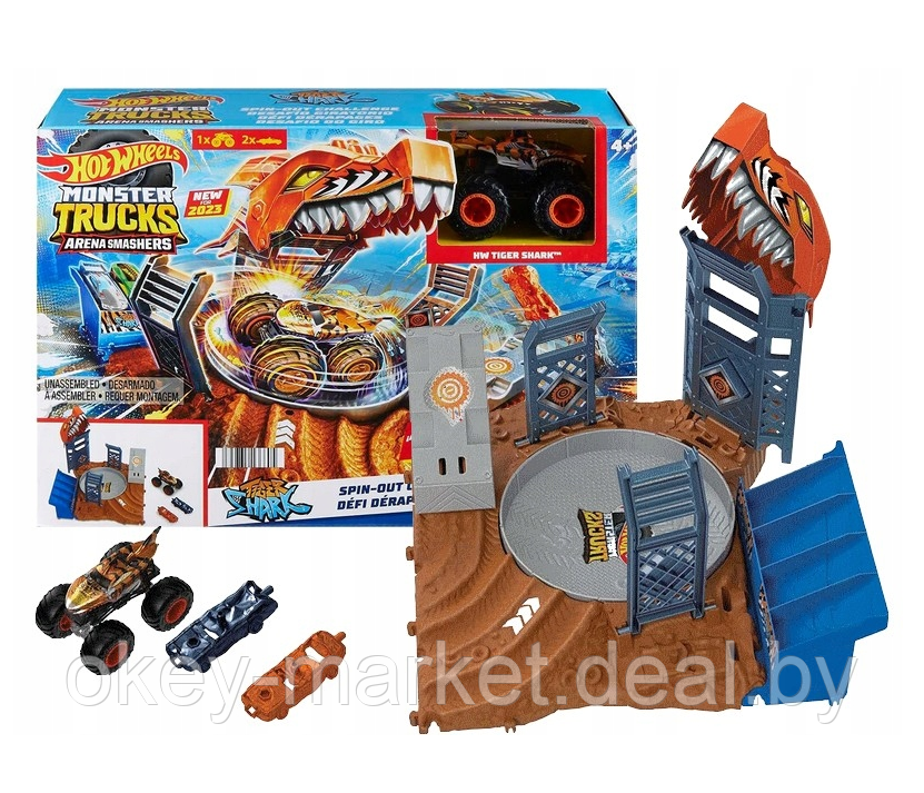 Набор игровой Hot Wheels Монстр Трак Monster Truck HNB92 - фото 1 - id-p222293951