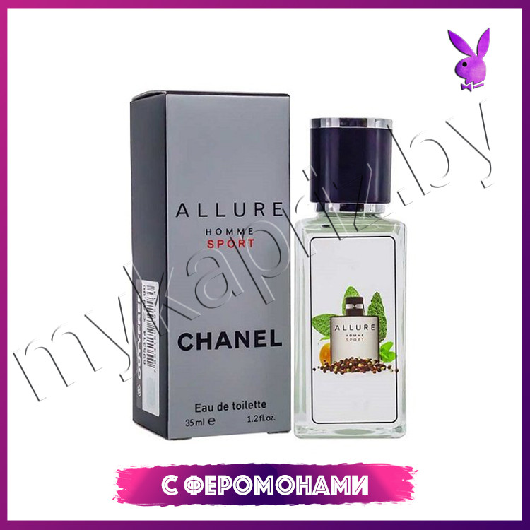 С феромонами Chanel Allure Homme Sport 35ml Мужской