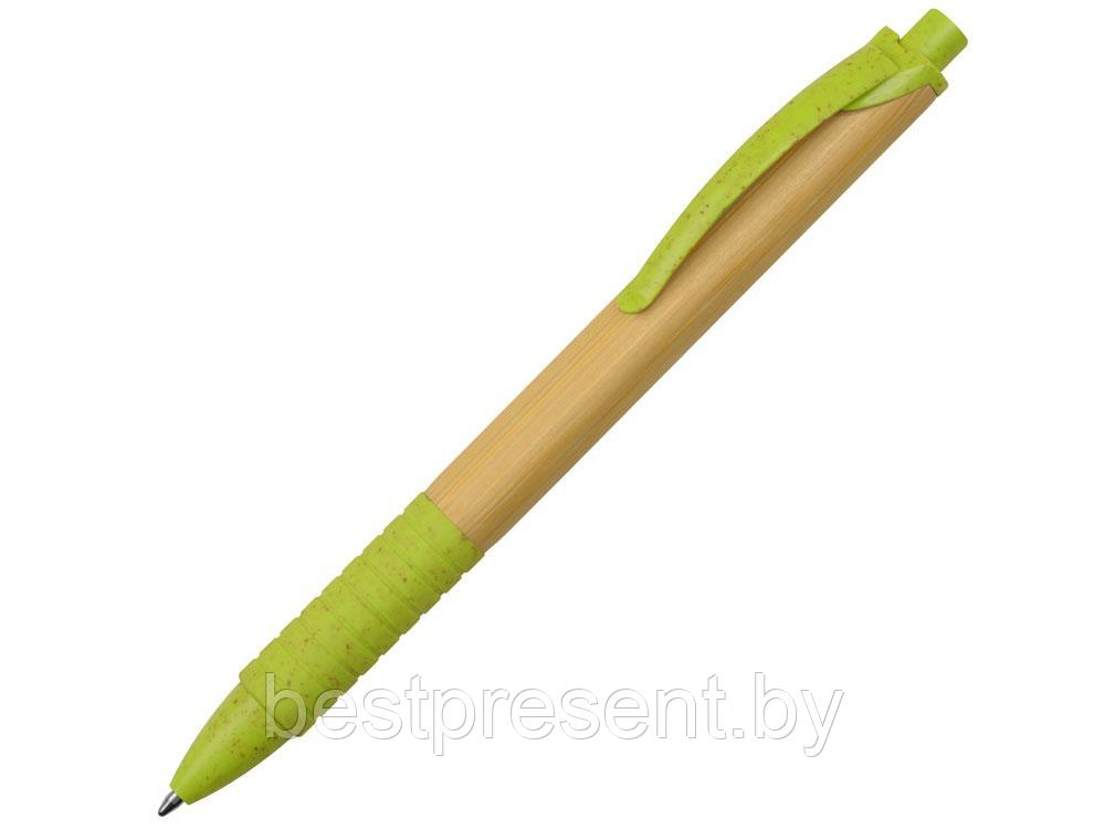 Ручка из бамбука и переработанной пшеницы шариковая Nara - фото 1 - id-p222298929