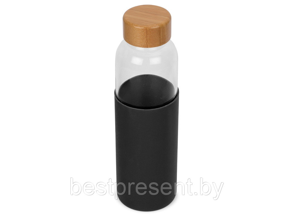 Бутылка для воды стеклянная Refine, в чехле - фото 1 - id-p222298061