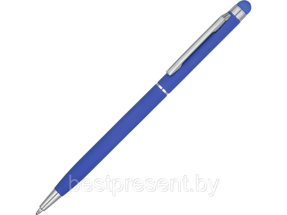Ручка-стилус шариковая «Jucy Soft» с покрытием soft touch - фото 1 - id-p222297128