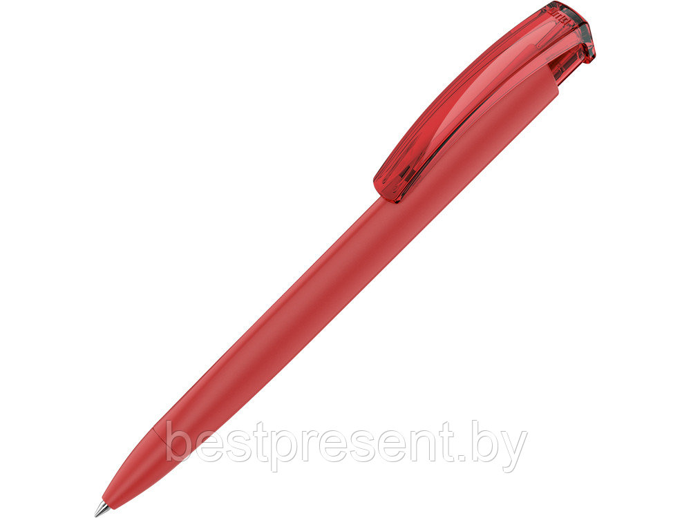 Ручка пластиковая шариковая трехгранная «TRINITY K transparent GUM» soft-touch - фото 1 - id-p222296290