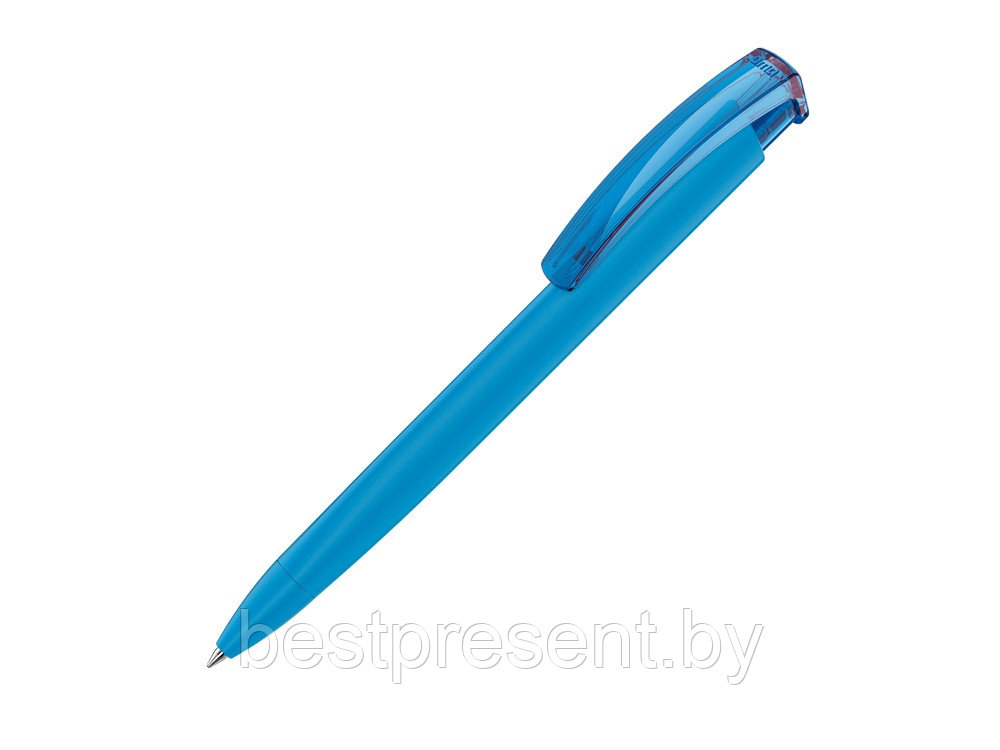 Ручка пластиковая шариковая трехгранная «TRINITY K transparent GUM» soft-touch - фото 1 - id-p222296299