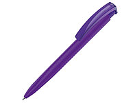 Ручка пластиковая шариковая трехгранная «TRINITY K transparent GUM» soft-touch