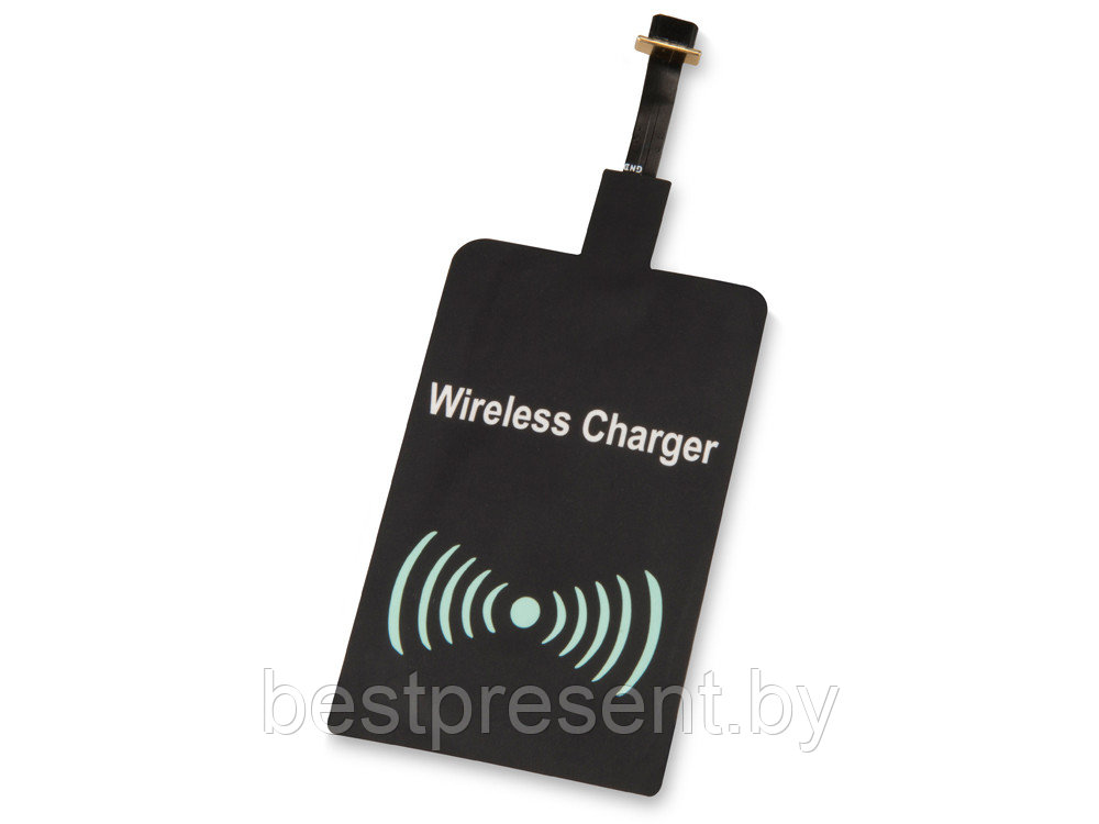 Приёмник Qi для беспроводной зарядки телефона, Micro USB - фото 1 - id-p222297370