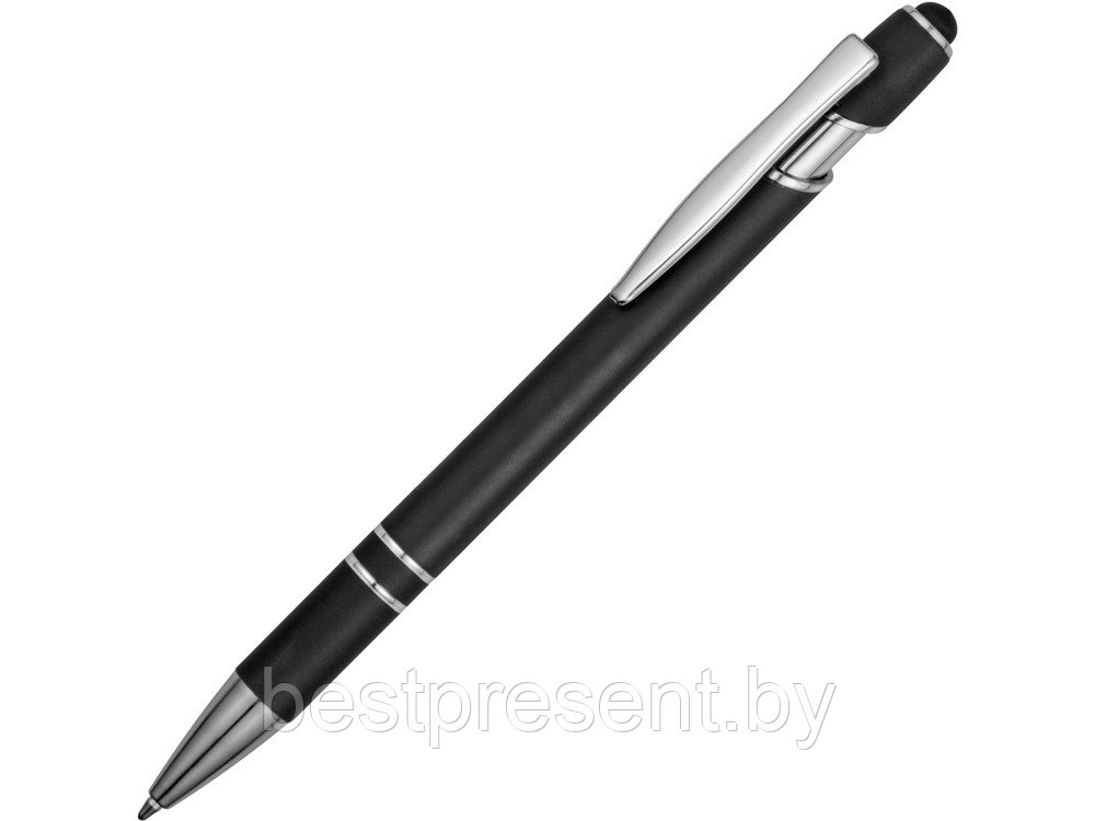 Ручка-стилус металлическая шариковая «Sway» soft-touch - фото 1 - id-p222296539