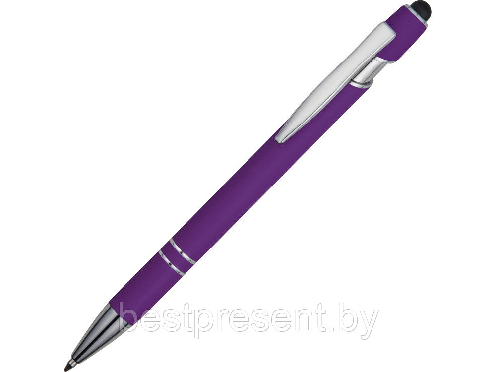 Ручка-стилус металлическая шариковая «Sway» soft-touch - фото 1 - id-p222296545
