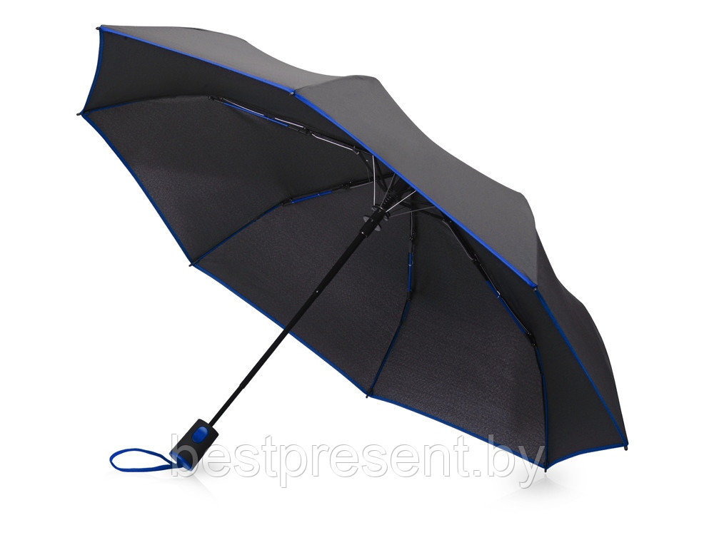 Зонт-полуавтомат складной Motley с цветными спицами - фото 1 - id-p222300583