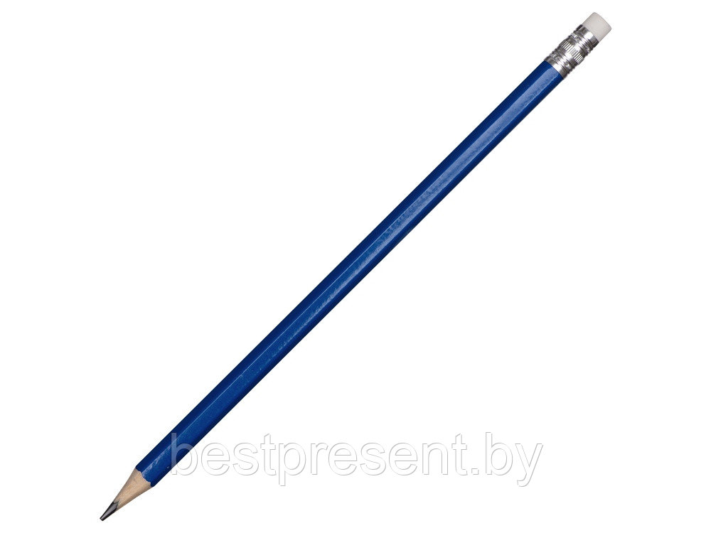 Шестигранный карандаш с ластиком Presto - фото 1 - id-p222300597