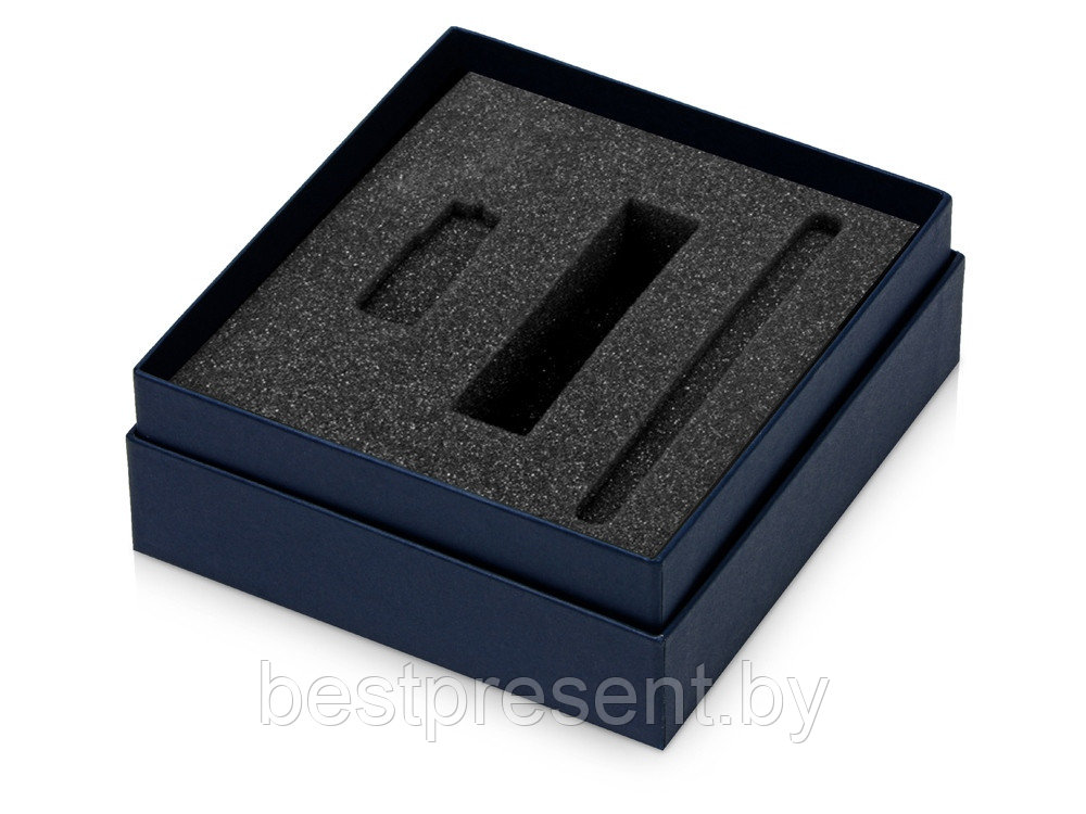 Коробка подарочная Smooth M для зарядного устройства, ручки и флешки - фото 1 - id-p222298779