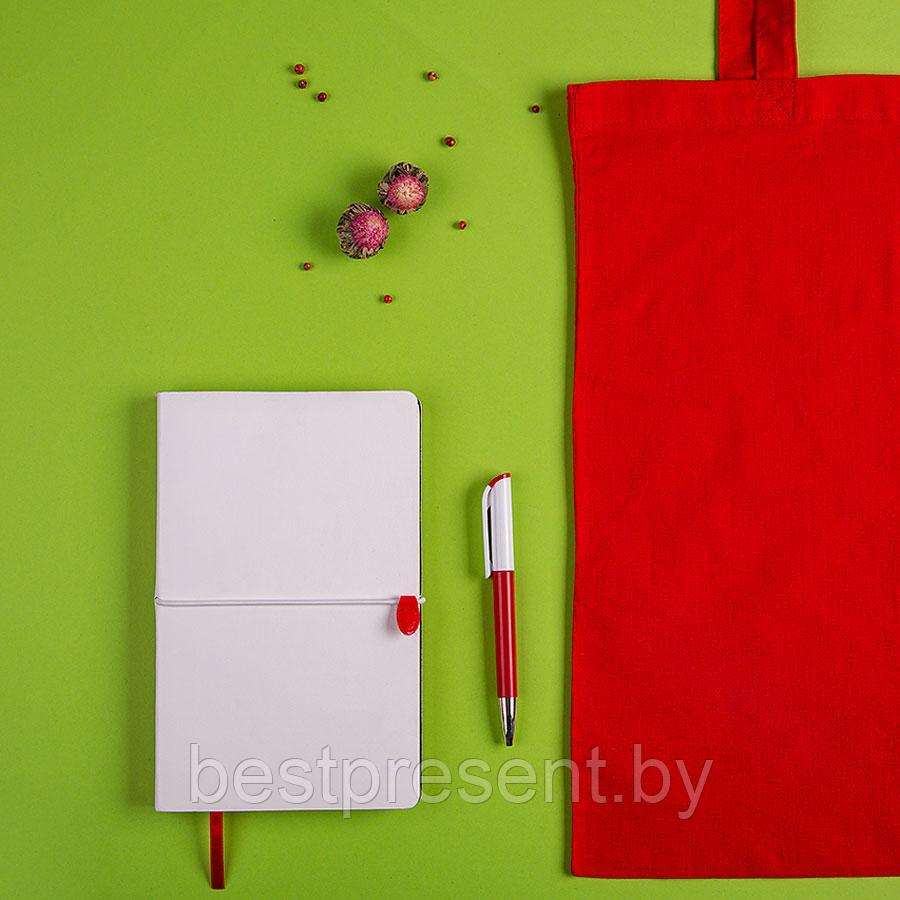 Набор подарочный WHITEYOU: бизнес-блокнот, ручка, сумка - фото 1 - id-p222305814