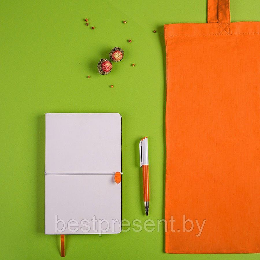 Набор подарочный WHITEYOU: бизнес-блокнот, ручка, сумка - фото 1 - id-p222305815