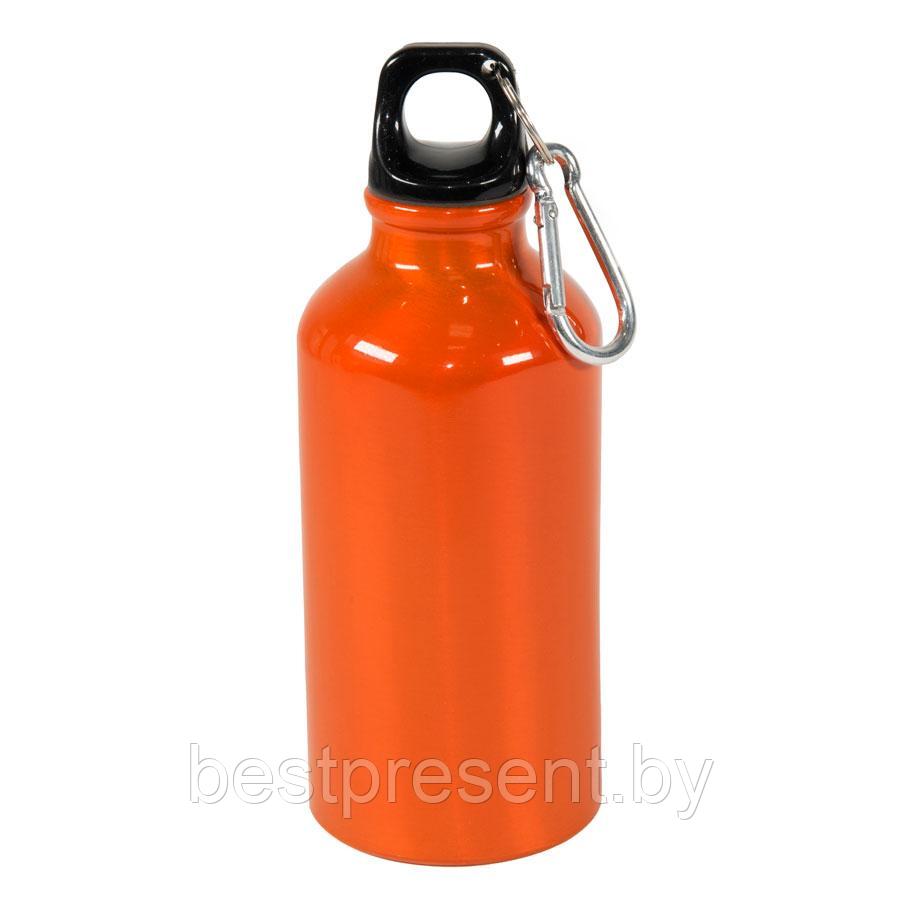 Бутылка для воды с карабином MENTO, 400мл - фото 1 - id-p222304991