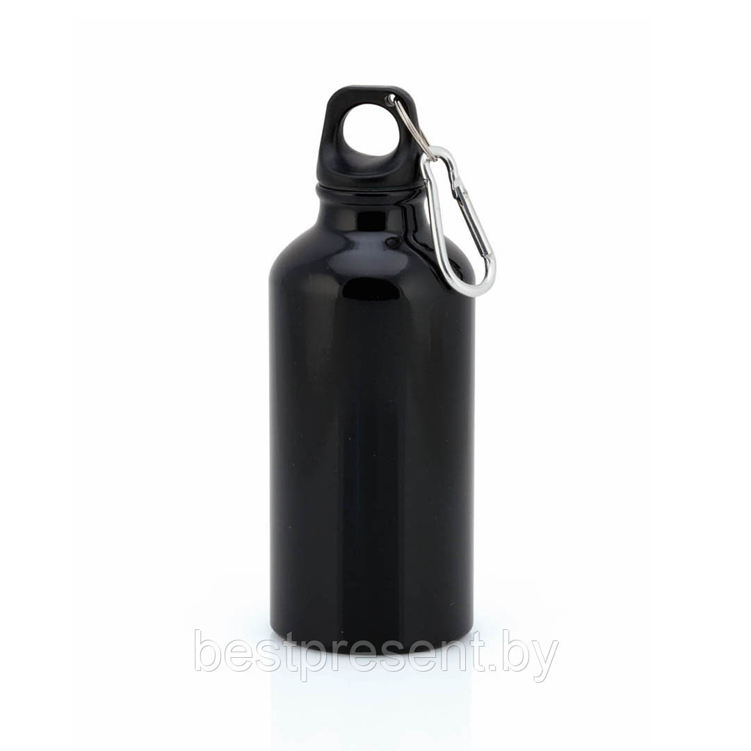 Бутылка для воды с карабином MENTO, 400мл - фото 1 - id-p222304993