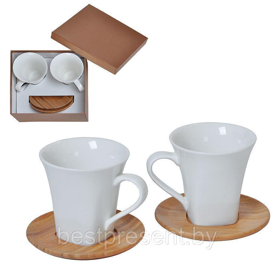 Набор "Натали": две чайные пары в подарочной упаковке - фото 1 - id-p222304353