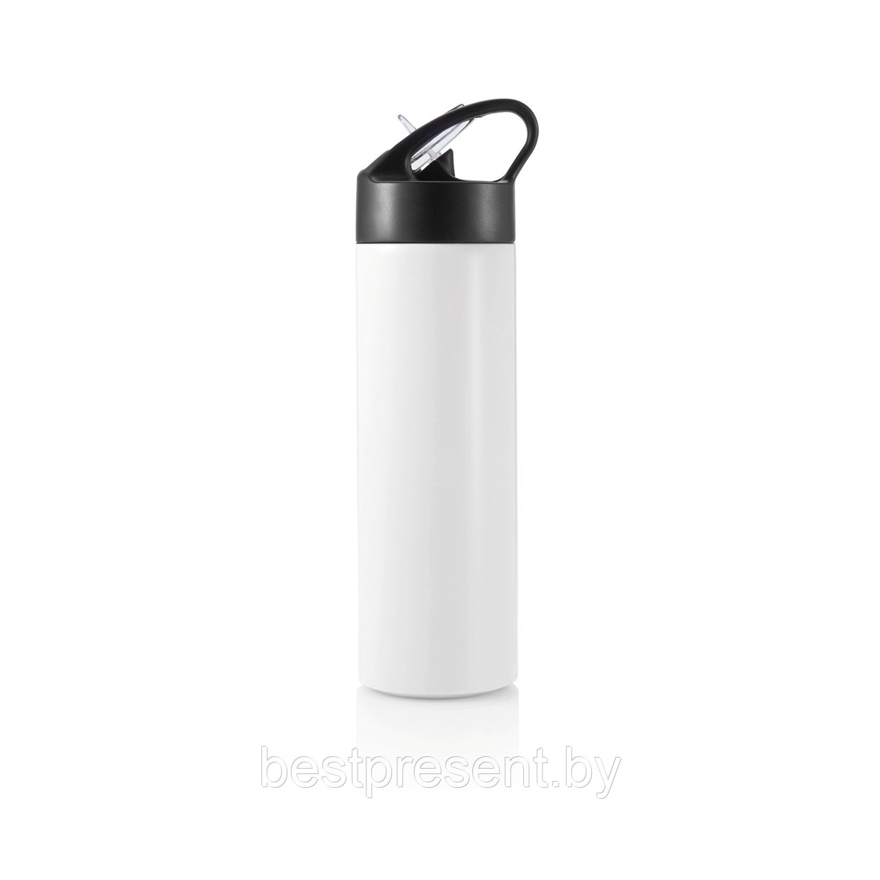 Спортивная бутылка для воды с трубочкой, 500 мл - фото 1 - id-p222306154