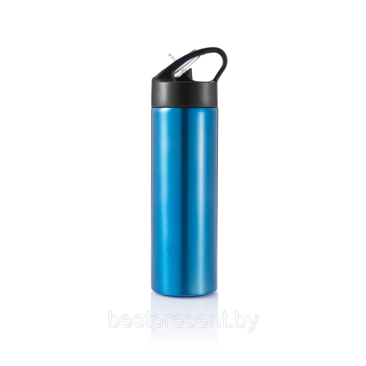 Спортивная бутылка для воды с трубочкой, 500 мл - фото 1 - id-p222306155