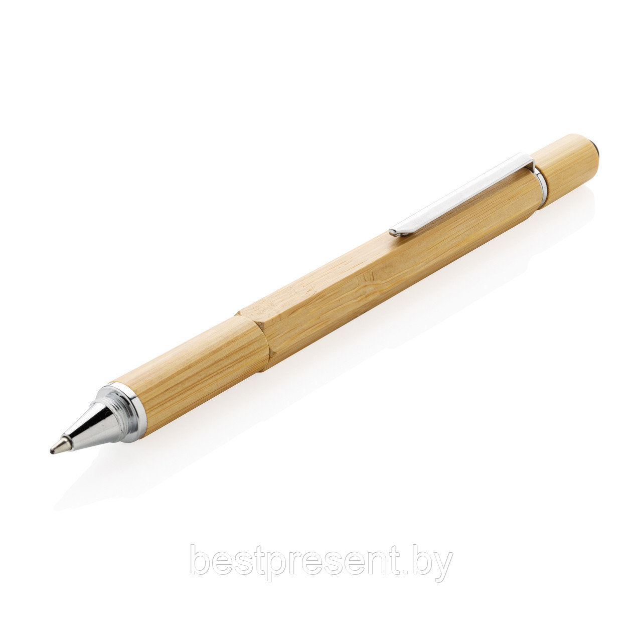 Многофункциональная ручка 5 в 1 Bamboo - фото 1 - id-p222307184