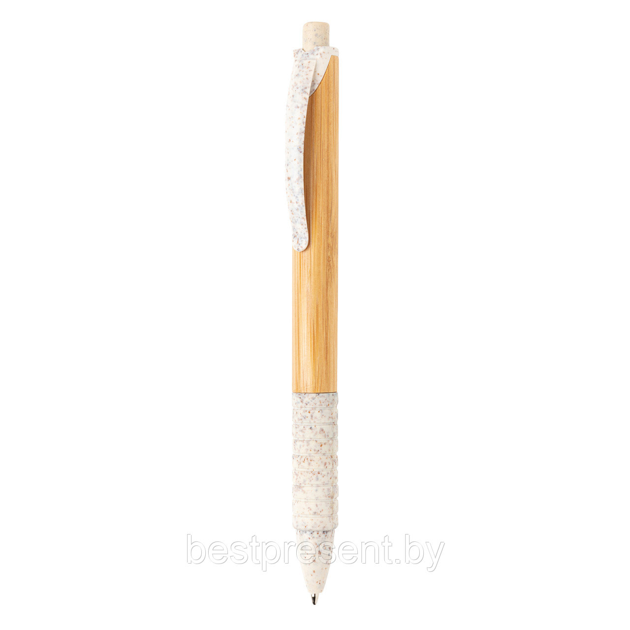 Ручка из бамбука и пшеничной соломы - фото 1 - id-p222306337