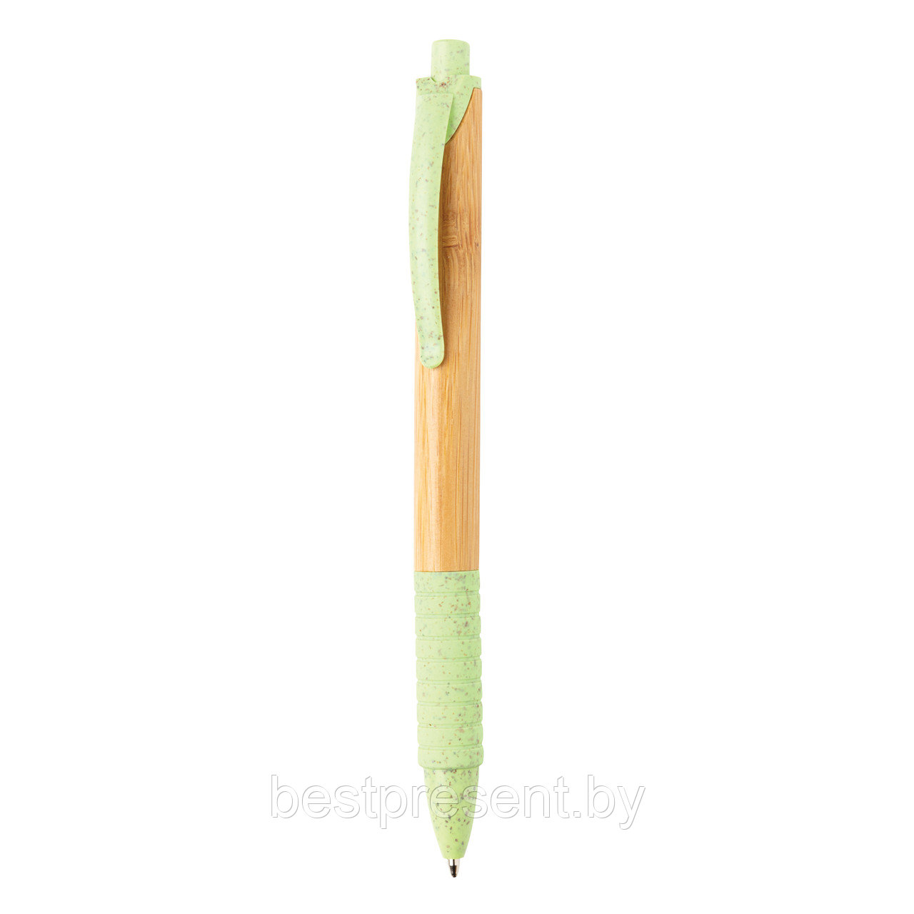 Ручка из бамбука и пшеничной соломы - фото 1 - id-p222306339