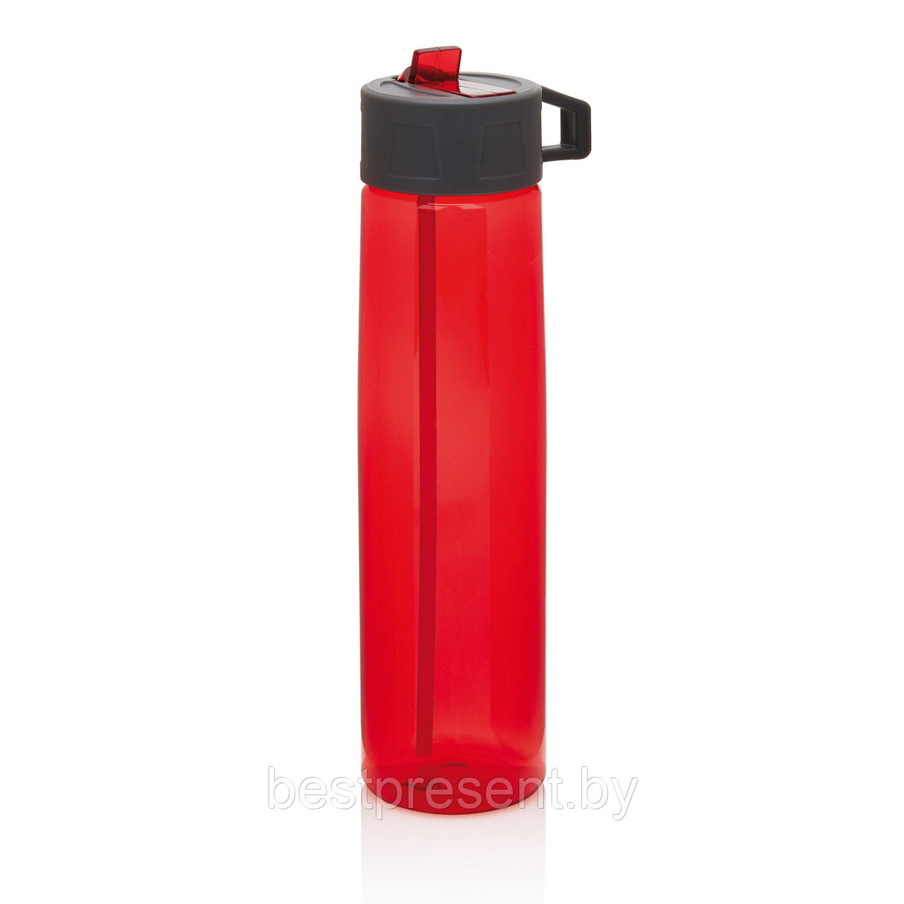 Бутылка для воды Tritan с трубочкой, 750 мл - фото 1 - id-p222306527