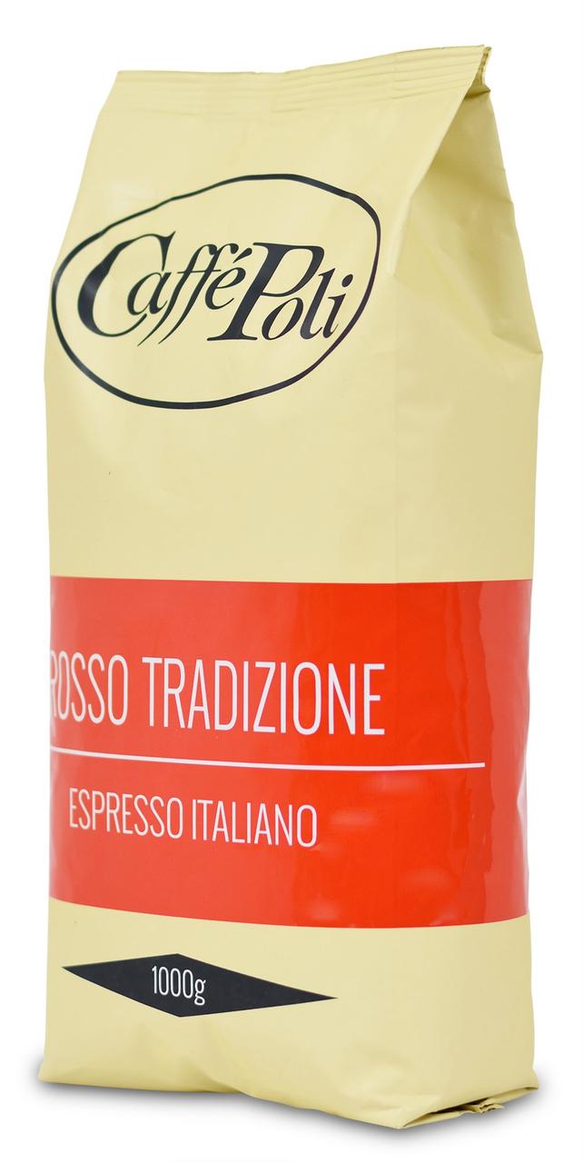 Кофе Caffe Poli Rosso Tradizione, в зернах 1кг. - фото 1 - id-p222311092