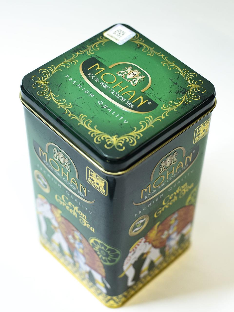Чай MOHAN 350г. зеленый в жест. банке, листовой - фото 2 - id-p222311131