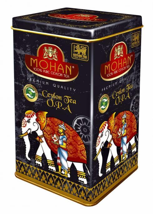 Чай MOHAN 300г. OPA черный в жест. банке, листовой - фото 1 - id-p222311133