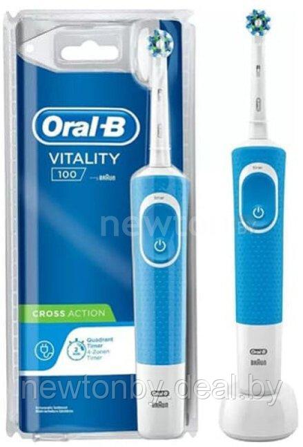 Электрическая зубная щетка Oral-B Vitality 100 CLS (голубой) - фото 1 - id-p222312567