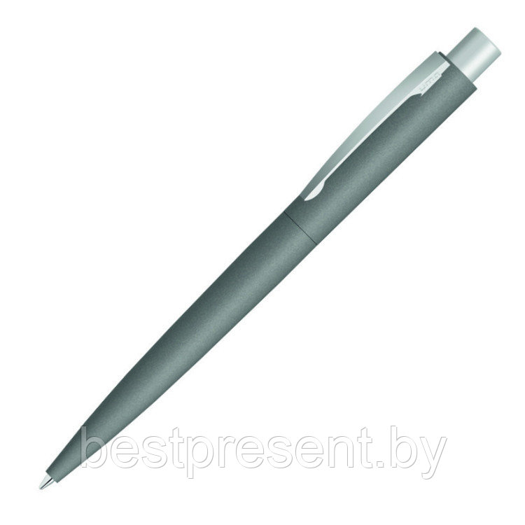 Ручка шариковая автоматическая "Lumos Stone" темно-серый/серебристый - фото 1 - id-p222312724