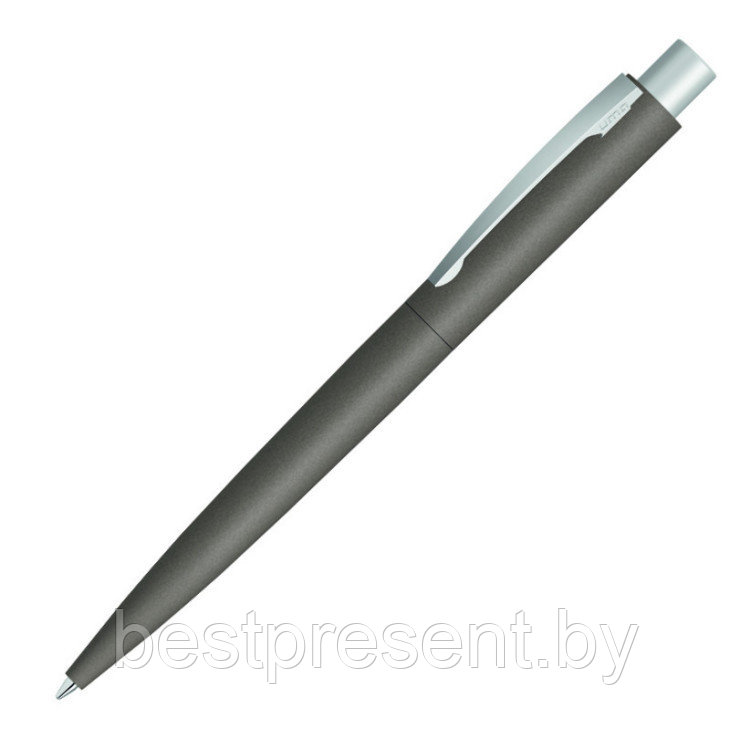 Ручка шариковая автоматическая "Lumos Stone" коричневый/серебристый - фото 1 - id-p222312725