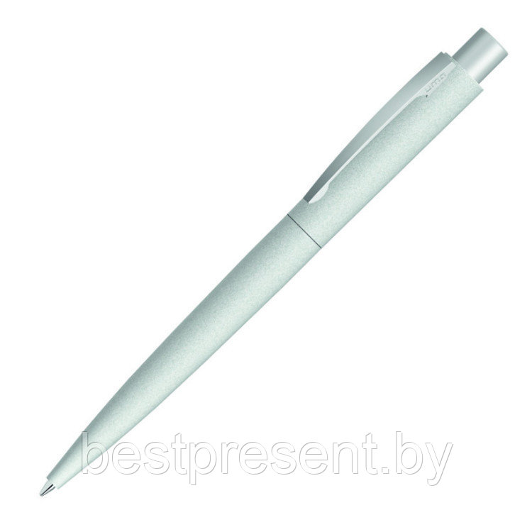 Ручка шариковая автоматическая "Lumos Stone" светло-серый/серебристый - фото 1 - id-p222312727