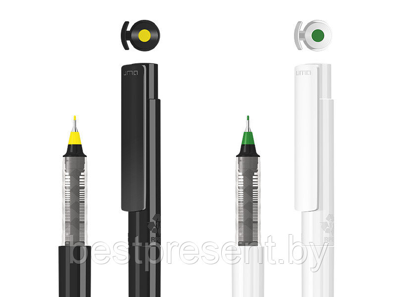 Ручка капиллярная "Recycled Pet Pen Pro FL" черный, стержень черный - фото 2 - id-p222312731