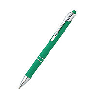 Ручка металлическая Ingrid софт-тач, зеленый