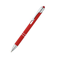 Ручка металлическая Ingrid софт-тач, красный