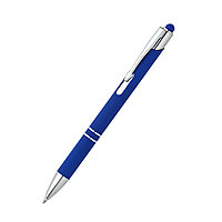 Ручка металлическая Ingrid софт-тач, синий
