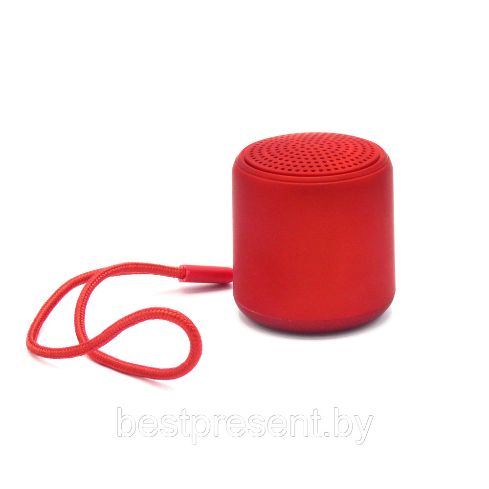 Беспроводная Bluetooth колонка Music TWS софт-тач, красный - фото 1 - id-p222313887