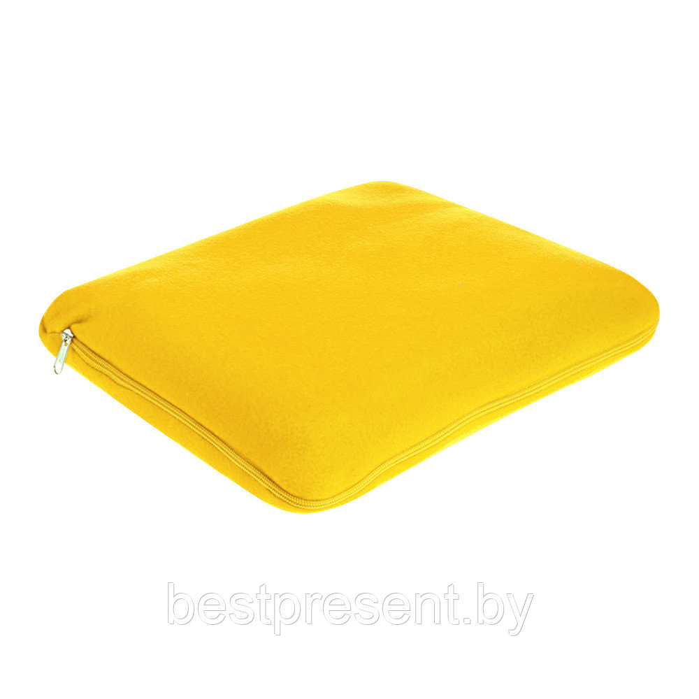 Плед-подушка Вояж, желтый - фото 1 - id-p222313915