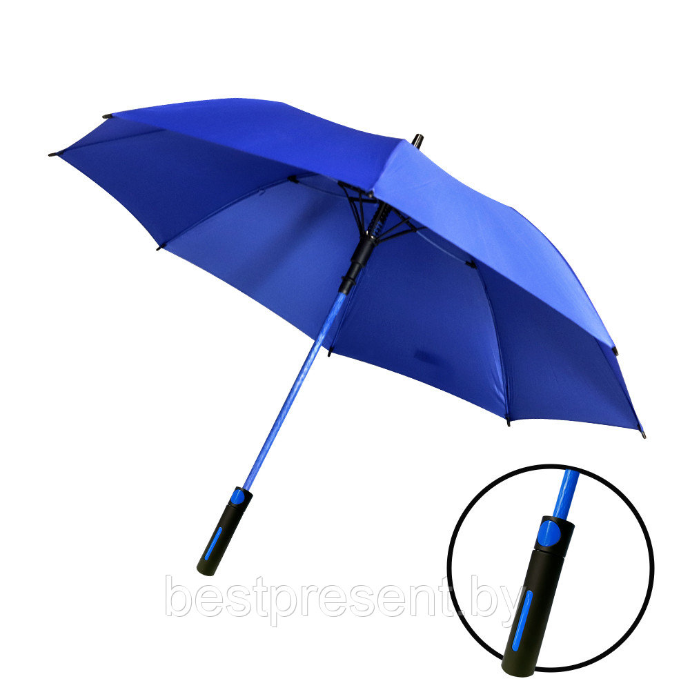 Зонт-трость Golf, синий - фото 1 - id-p222313963