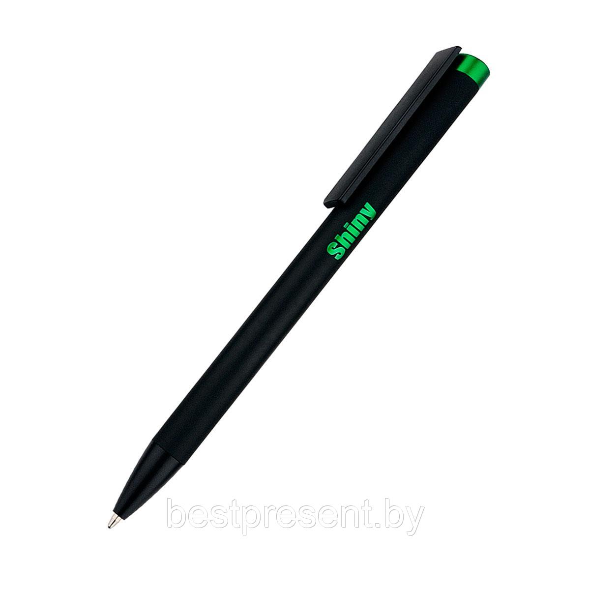 Ручка металлическая Slice Soft, зеленый - фото 1 - id-p222313130