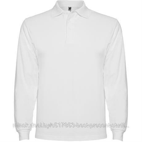 Футболка поло ESTRELLA L/S мужская, белый