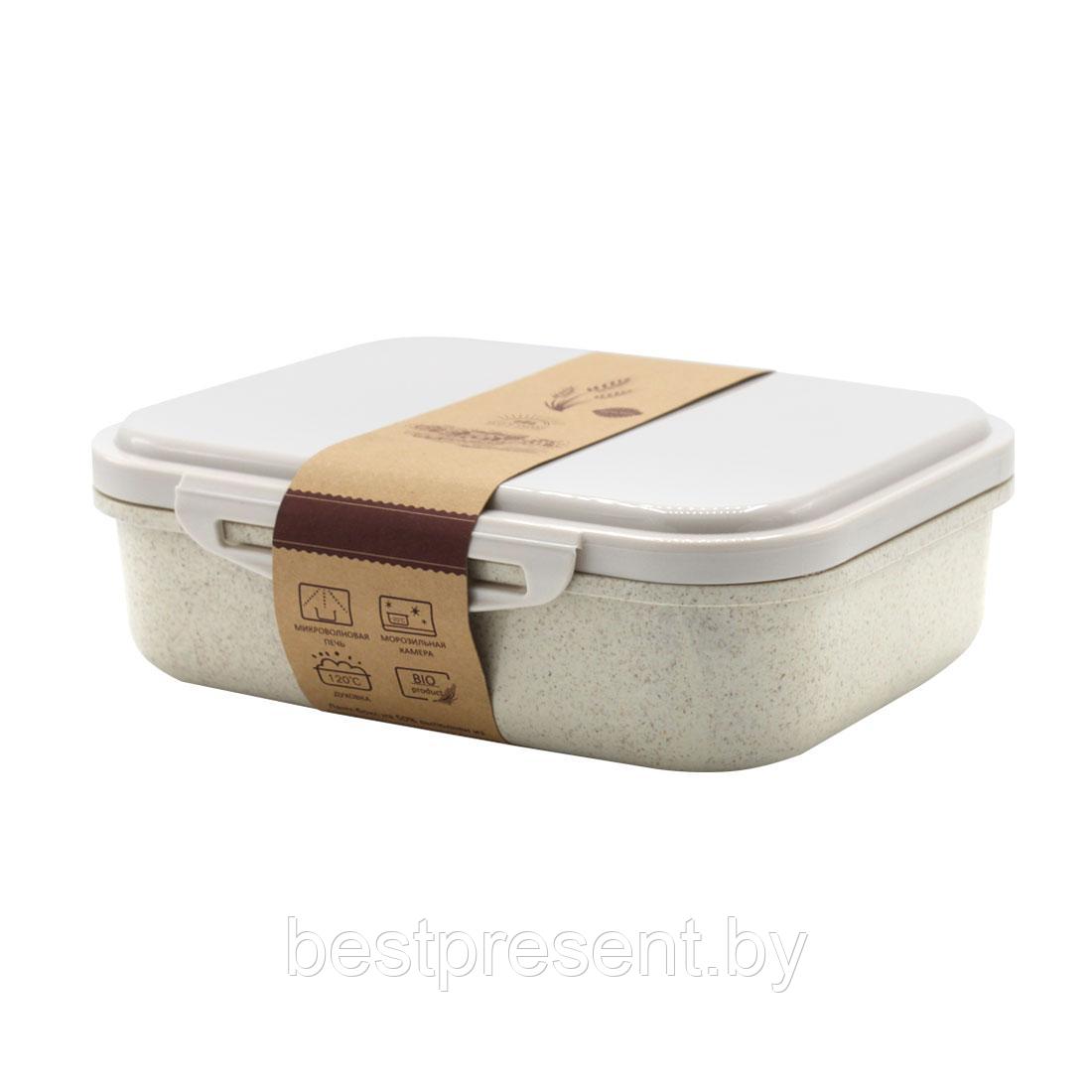 Ланчбокс (контейнер для еды) Frumento, бежевый - фото 1 - id-p222313222