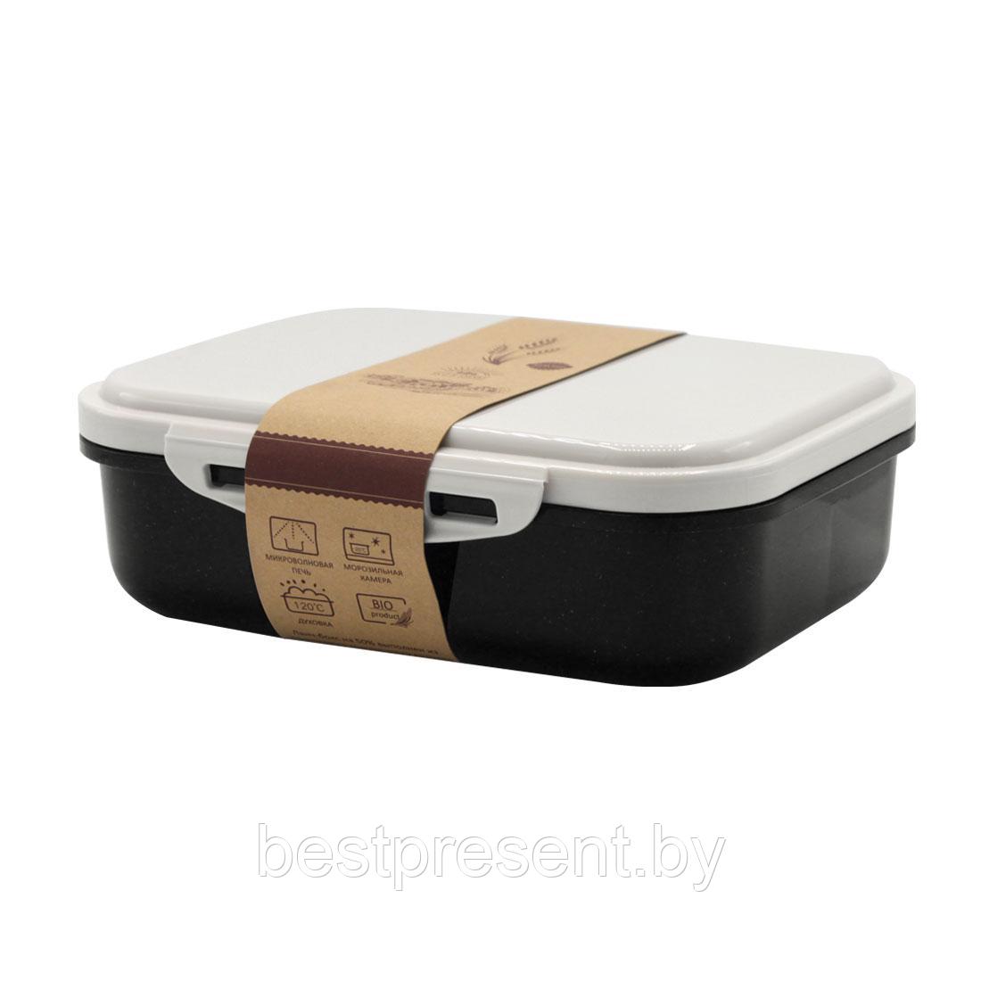 Ланчбокс (контейнер для еды) Frumento, черный - фото 1 - id-p222313223