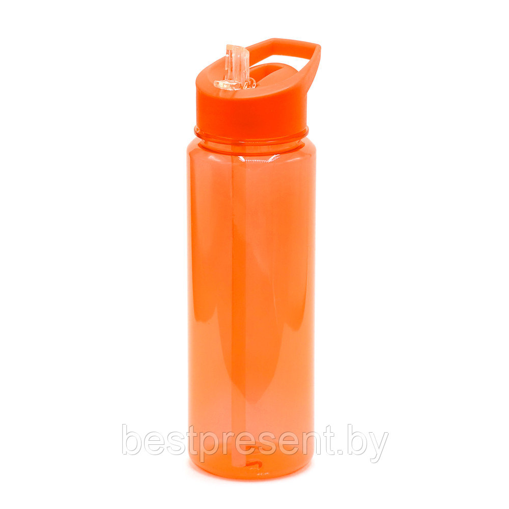Пластиковая бутылка Мельбурн, оранжевый - фото 1 - id-p222313257