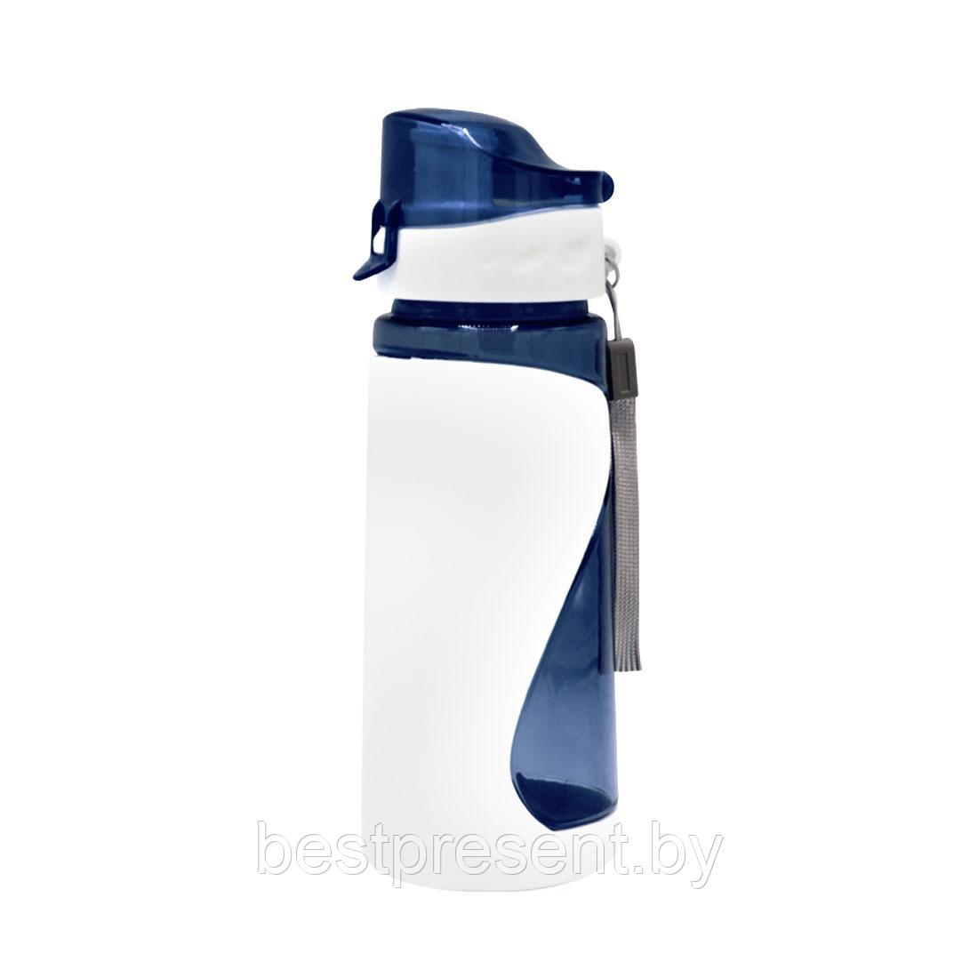Спортивная бутылка для воды Атлетик, синий - фото 1 - id-p222313284